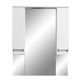 Зеркальный шкаф Stella Polar Фиора 80/C SP-00000210 80 см с подсветкой, белый
