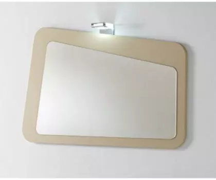 Зеркало 85 см Cezares Gliss GLISSWSP85.07 bianco laccato lucido