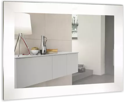 Зеркало Aquanika Basic 80х60 см AQB6080RU46 с подсветкой и сенсорным выключателем