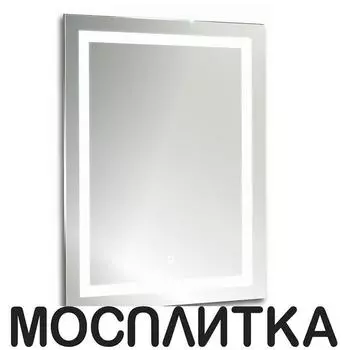 Зеркало Aquanika Quadro 60х80 см AQQ6080RU50 с подсветкой и сенсорным выключателем