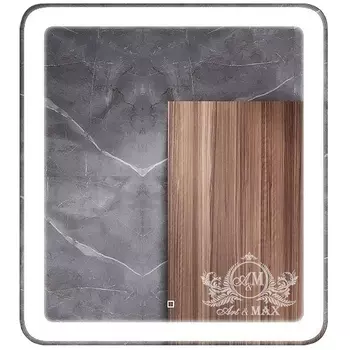 Зеркало Art&amp;Max Latina 75 см AM-Lat-750-800-DS-F с подсветкой