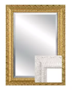 Зеркало Cezares Martucci 970/B 77.5 x 97.5 см настенное, цвет белый (bianco)