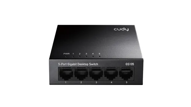 Коммутатор Cudy GS105, кол-во портов: 5x1 Гбит/с