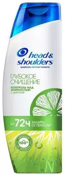Шампунь Head&Shoulders Detox Глубокое очищение против перхоти Контроль над жирностью 300мл