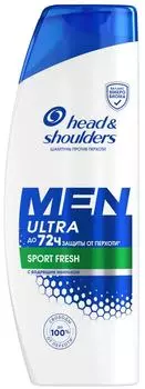 Шампунь Head&Shoulders Men против перхоти Sport Fresh 360мл