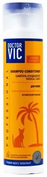 Шампунь-кондиционер для кошек Doctor VIC Tropical Candy для всех пород 250мл