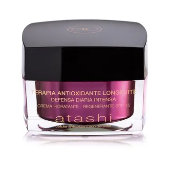 Увлажняющий крем для ухода за лицом Cellular antioxidant skin defense crema hidratante regenerante Atashi, 50 мл