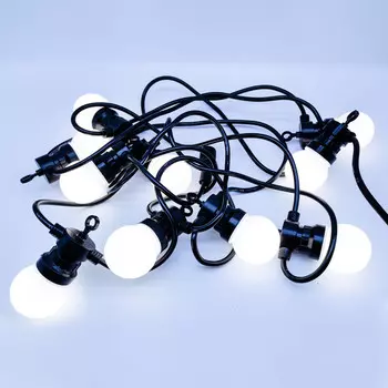 гирлянда MAXIJOY Лампочки 4,5м 50LED холодный белый свет