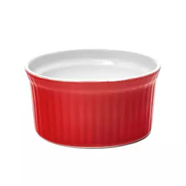 горшочек для запекания WALMER Classic Red, 0,11 л, 9 см, фарфор, без крышки