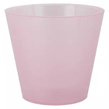 горшок для цветов London Orchid Mini 1л d12,5см h11см розовый перламутр пластик