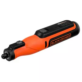 гравер аккумуляторный BLACK&amp;DECKER BCRT8IK-XJ 7,2В 1,5 А +аксессуары 50шт.