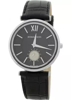 мужские часы Romanson TL3238JMD(BK)BK. Коллекция Adel