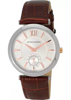 мужские часы Romanson TL3238JMJ(WH)BN. Коллекция Adel