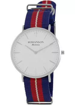 мужские часы Romanson TL6A30MMW(WH)BU. Коллекция Adel
