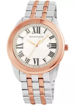 мужские часы Romanson TM2615MJ(WH). Коллекция Adel