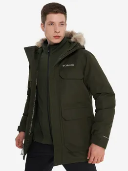 Пуховик мужской Columbia South Canyon III Long Parka, Зеленый