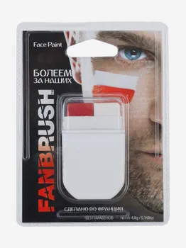 Аквагрим для болельщиков Fanbrush, 2 цвета, Мультицвет