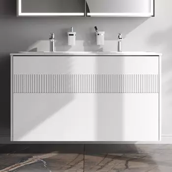 M8FFUX1202WM Func, База 2 ящика (push-to-open), 120 см, цвет белый матовый