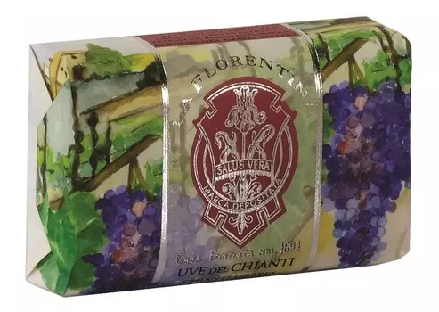 LA FLORENTINA Мыло натуральное, виноград кьянти / Chianti Grapes 200 г