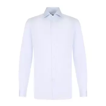 Хлопковая сорочка с воротником акула Ermenegildo Zegna