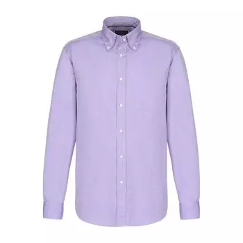 Хлопковая сорочка с воротником button down Ralph Lauren