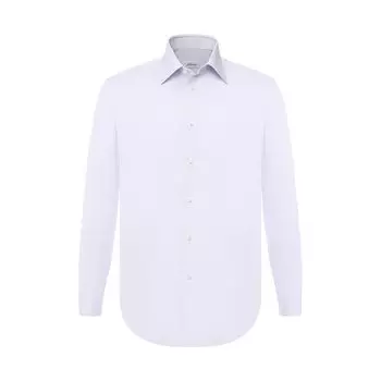 Хлопковая сорочка с воротником кент Brioni