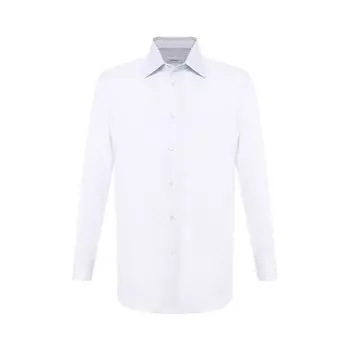 Хлопковая сорочка с воротником кент Brioni