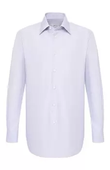 Хлопковая сорочка с воротником кент Brioni