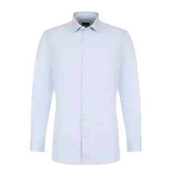 Хлопковая сорочка с воротником кент Ermenegildo Zegna