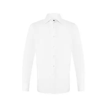 Хлопковая сорочка с воротником кент Ermenegildo Zegna
