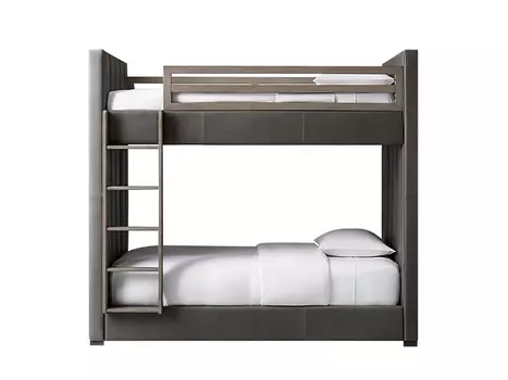 Кровать CARVER LEATHER BUNK 90x200