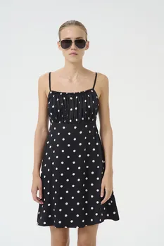 Повседневное платье DOTTA SHORT DRESS Gestuz, черный