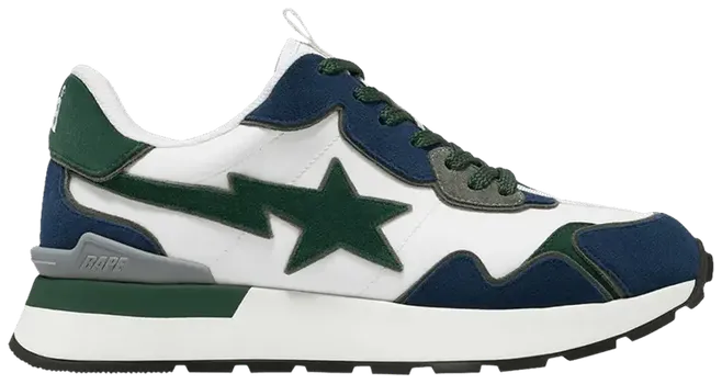 Кроссовки BAPE Roadsta Express #2 'Green Navy', синий
