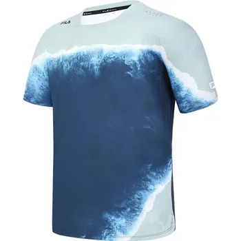 ФИЛА Мужская футболка FILA, цвет Allover Print