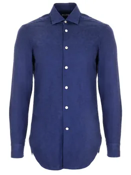 Рубашка хлопковая Regular Fit KITON