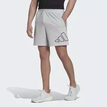 Мужские шорты adidas Train Icons 3-Bar Training Shorts (Серые)