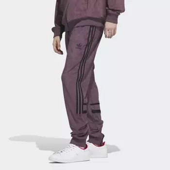 Мужской спортивный костюм adidas Adicolor Classics Plush Track Pants (Красный)