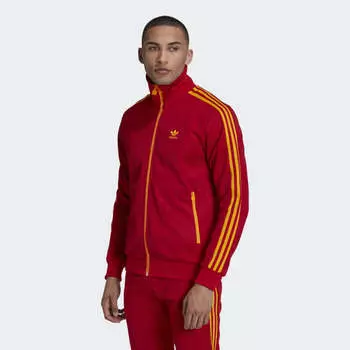 Мужской спортивный костюм adidas Beckenbauer Track Jacket (Красный)