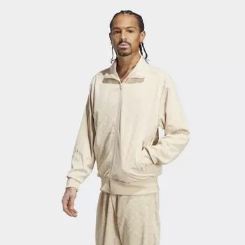 Мужской спортивный костюм adidas Graphics Monogram Track Jacket (Бежевый)