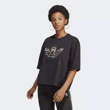 Женская футболка adidas Graphic Tee (Черная)