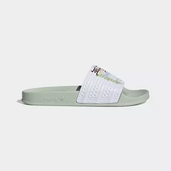 Мужские шлепанцы adidas Adilette Slides (Зеленые)
