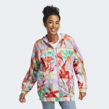 Женская куртка adidas x FARM Rio Jacket (Зеленая)