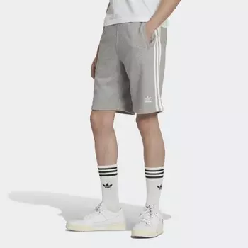 Мужские шорты adidas 3-Stripes Sweat Shorts (Серые)