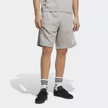 Мужские шорты adidas Adicolor Classics 3-Stripes Sweat Shorts (Серые)