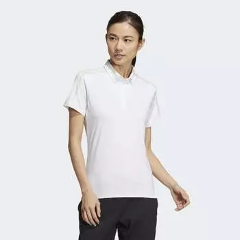 Женская рубашка adidas AEROREADY 3-Stripes Polo Shirt (Белая)