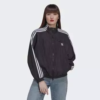Женская спортивная куртка adidas Adicolor Classics Track Jacket (Черная)