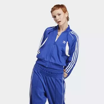 Женская спортивная куртка adidas Always Original SST Track Jacket (Синяя)