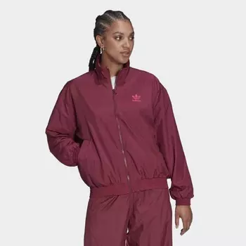 Женская спортивная куртка adidas Logo Play Track Jacket (Бургундий)