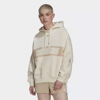 Женская толстовка adidas Ski Chic Hoodie (Бежевая)