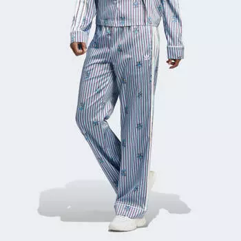Женские брюки adidas Satin Xmas Pants (Синие)